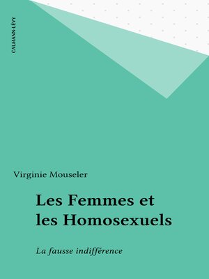 cover image of Les Femmes et les Homosexuels
